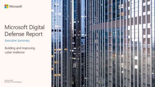 Microsoft Digital Defense Report